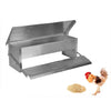 Aluminium Automatic Lid Chicken Feeder Tray 5kg Aluminum Chicken Feeder