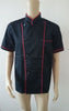Short Sleeve Kitchen Cooker Working Uniform Chef Waiter Waitress Coat Jacket