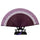 Butterfly Bone Lace Silk Folding Fan Artware    purple