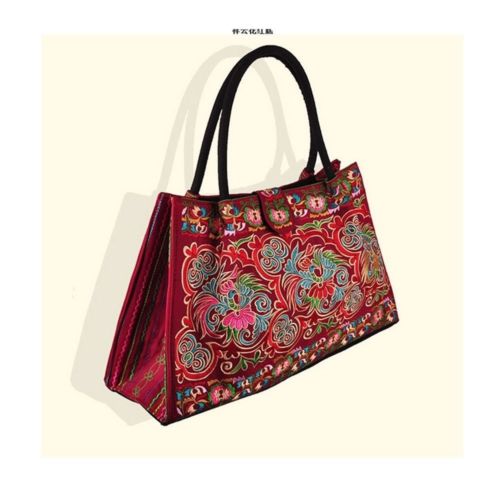 Bohemian Woman's Bag National Style Embroidery Single-shoulder Bag Embroidery Ha