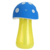Creativo Noche Lámpara USB Seta Humidificador Purificador de Aire Azul