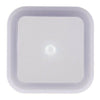 LED Body Induction Sensor Controlled Night Light ABS    White