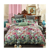 Bed Quilt Duvet Sheet Cover 4PC Set Upscale Cotton 100% 001