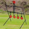 Spinning Target Metal Plinking Air Gun Rifle Slingshot Catapult