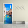 Neuf 3d Diy PVC Imperméable Porte Autocollant Mural Venise Qd028