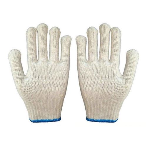 one pair Work Universal Protection Cotton Yarn Thick Gloves 24cm