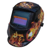 Darkening Welding Helmet having Designer Graphics & Vibrant Color Shading