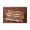 Wooden double layers 2 Tiers Dish Dryer Rack