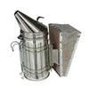 Large Bee Hive Smoker Stainless Steel w/Heat Shield Beekeeping Equipment Leather