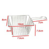 Small Fried Food Basket Stainless Steel E thick gridding