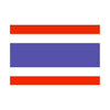 90 150 cm Bandera a Varios Países IN The World Poliéster Pancarta Thailandia