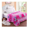 Two-Side Decke Bett Überwurf Koralle Fleece Super Weich Warm Wertvoll 200cm 42