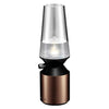 Nostalgic USB LED Blow Controlled Light Night Lamp Fake Kerosene Lamp   Coffee