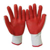 one pair Work Universal Protection Glue Thick Gloves 25cm  red