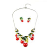 Bijoux Collier Huile Cerise Mignon Sweet Collier Costume Woman Clavicule Collier