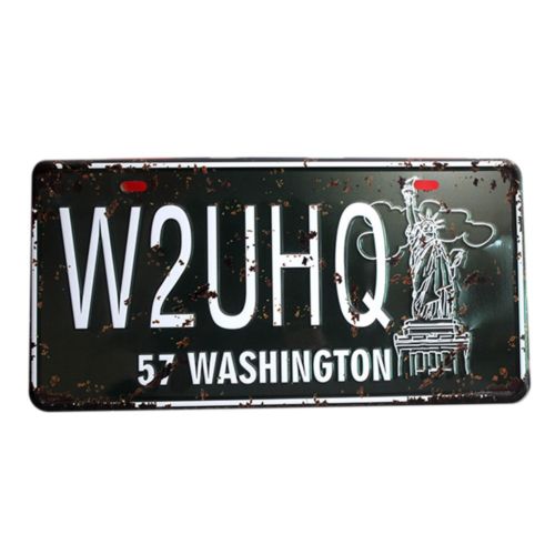 America Vintage Car Plate Wall Hanging Decoration   12