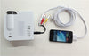 Portable mini Projector HD1080P Home Multimedia LED Mini Theater projector 110V