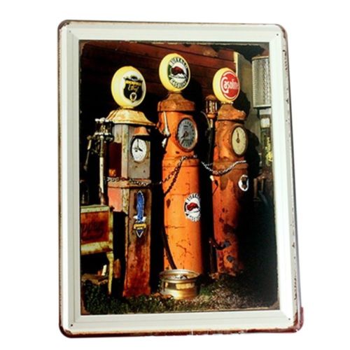 America Village Iron Bar Vintage Wall Hanging Decoration   6