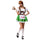 Suspender Skirt Green Costume Woman Beer Festival Costume
