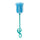 Sponge Milk Bottle Cup Brush Kitchen   blue