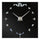 Mirror Wall Clock Super Large Size DIY Creative 3D   silver