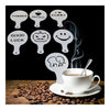 7 Diseños de Translúcida Café Estampados Muestra