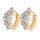 Earrings 18K Gold Galvsanized