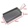 Small Fried Food Basket Stainless Steel J rectangle thin gridding