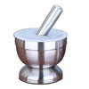 Stainless Steel Garlic Pounder Press small with cover