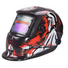 Auto Darkening Welding Mask with Adjustable Head Straps in Dark Knight Graphics