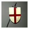 Middle Ages England Cross Sword Shield Bar Wall Haning Decoration