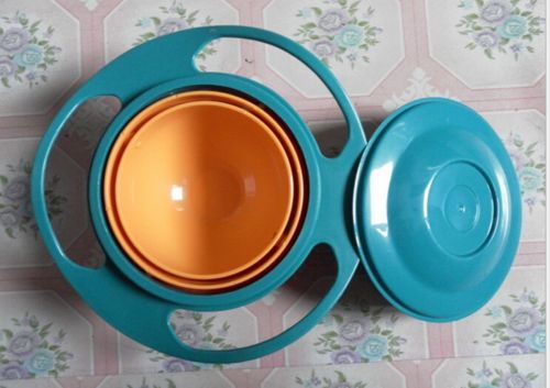 Baby Toddlers Babies Anti-Spill Gravity Feeding Bowls