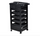 Beauty Salon Spa Hairdressing Tools Storage Rolling Trolley Caster  5 drawers