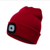 UNISEX LED Beanie Cap Rechargable Forehead Lamp
