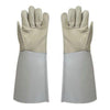 one pair Long Mig Welding WELDERS Work Cowhide Leather Gloves 36cm