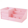 Drawer Type Organizer Comestics Sotrage Box Pink 3127