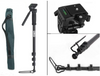 Photography Monopod & Fluid Pan Head & Unipod Holder For DSLR Camera