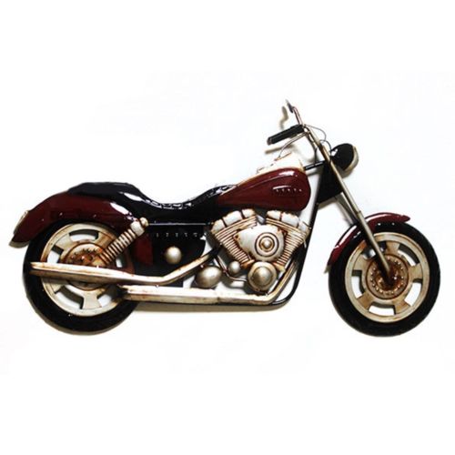 Vintage Iron Motorcycle Bar Wall Hanging Decoration   4