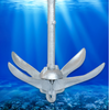 Galvanized Steel Foldable Anchor Marine Hardware 6kg Heavy Duty