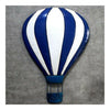Iron Baloon Colgante de Pared Decoración América Aldea Azul + Blanco