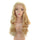 70cm Long Blonde Golden Yellow Wavy Wig Hair Pack Cap