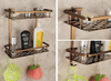Antique Salle de Bain Accessoires Comestics Bain Produits Double Tablettes
