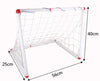 Soccer Goal & Ball Set Air Pump Portable Indoor Outdoor Futbol Child Small Size