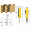 1.3cm Schaft Krone Blenden Frässtift Tür Spitze Zunge und Groove Schlitz 3.5cm