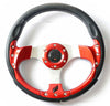 13in Alloy Auto Steering Wheel Racing sport Style orange