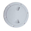 8” SEAFLO Marine Screw Out Deck Plate Inspection Hatch Plastic Access Boat RV