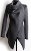 Womens Gorgeous  Chic Convertible Asymmetric Wrap Blazer Coat Jacket