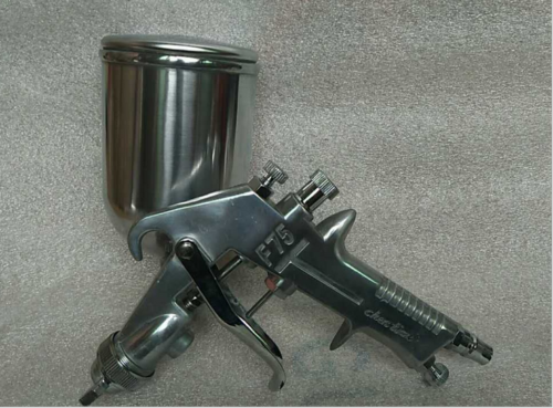 Aluminum Paint Air Spray Gun Gravity Feed 1.5mm Nozzle 400ml Cup