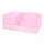 Drawer Type Organizer Comestics Sotrage Box   3014 S pink