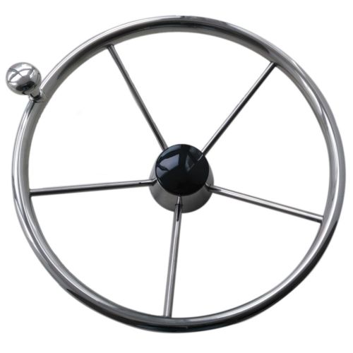 Stainless Steel Marine Yacht Steering Wheel